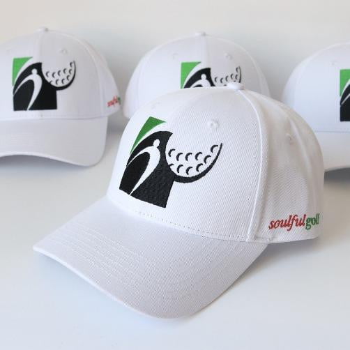 Soulful Golf Caps - (White Only)
